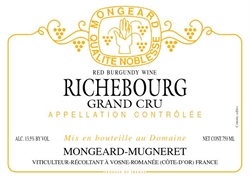 2021 Richebourg Grand Cru, Domaine Mongeard-Mugneret